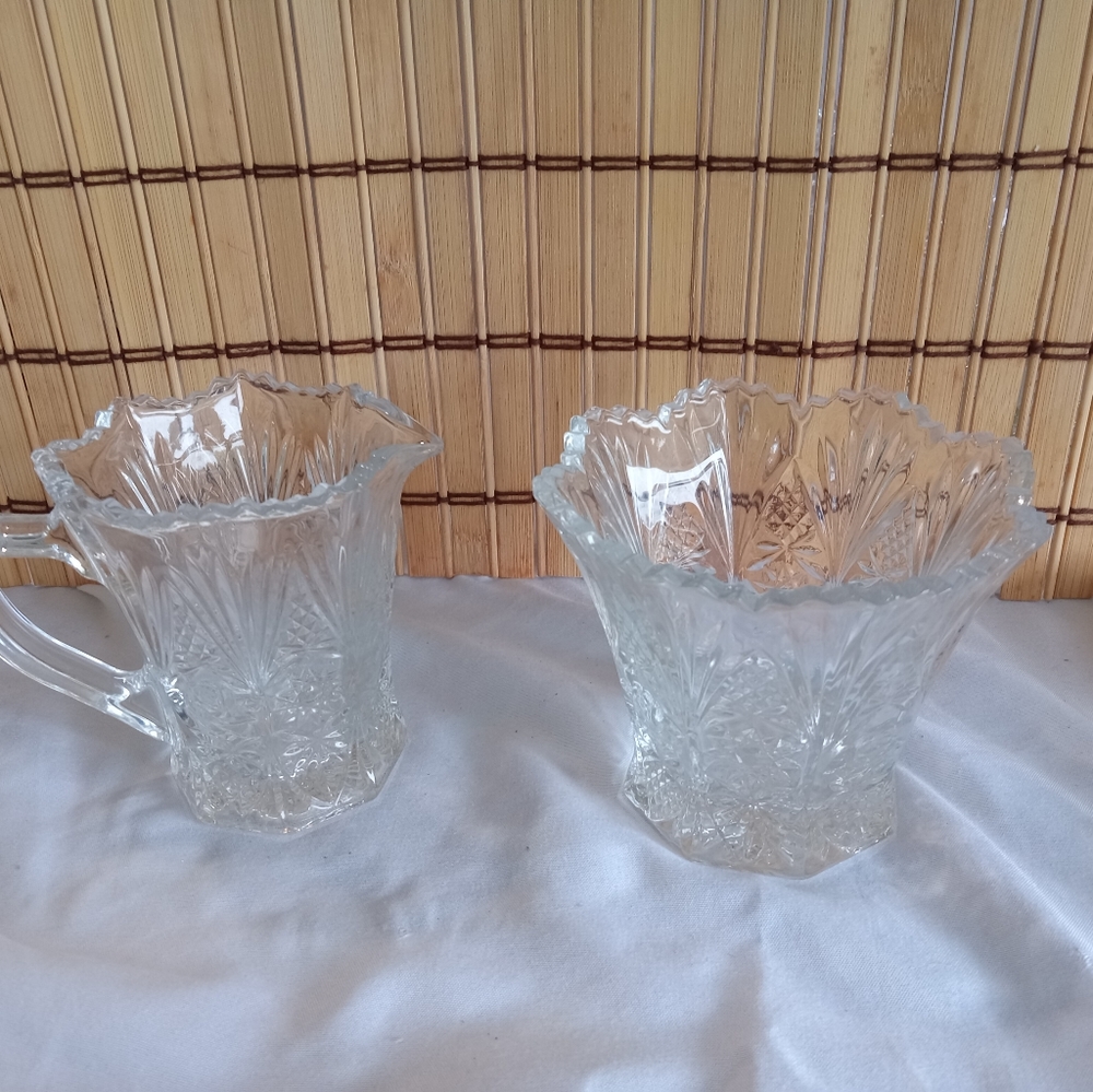 Mikasa Country Flair Creamer & Open Sugar Set by Studio Nova Made In Japan